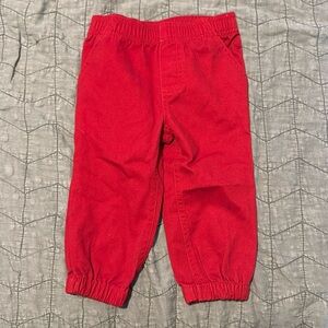 Nautica Red Pants 12m